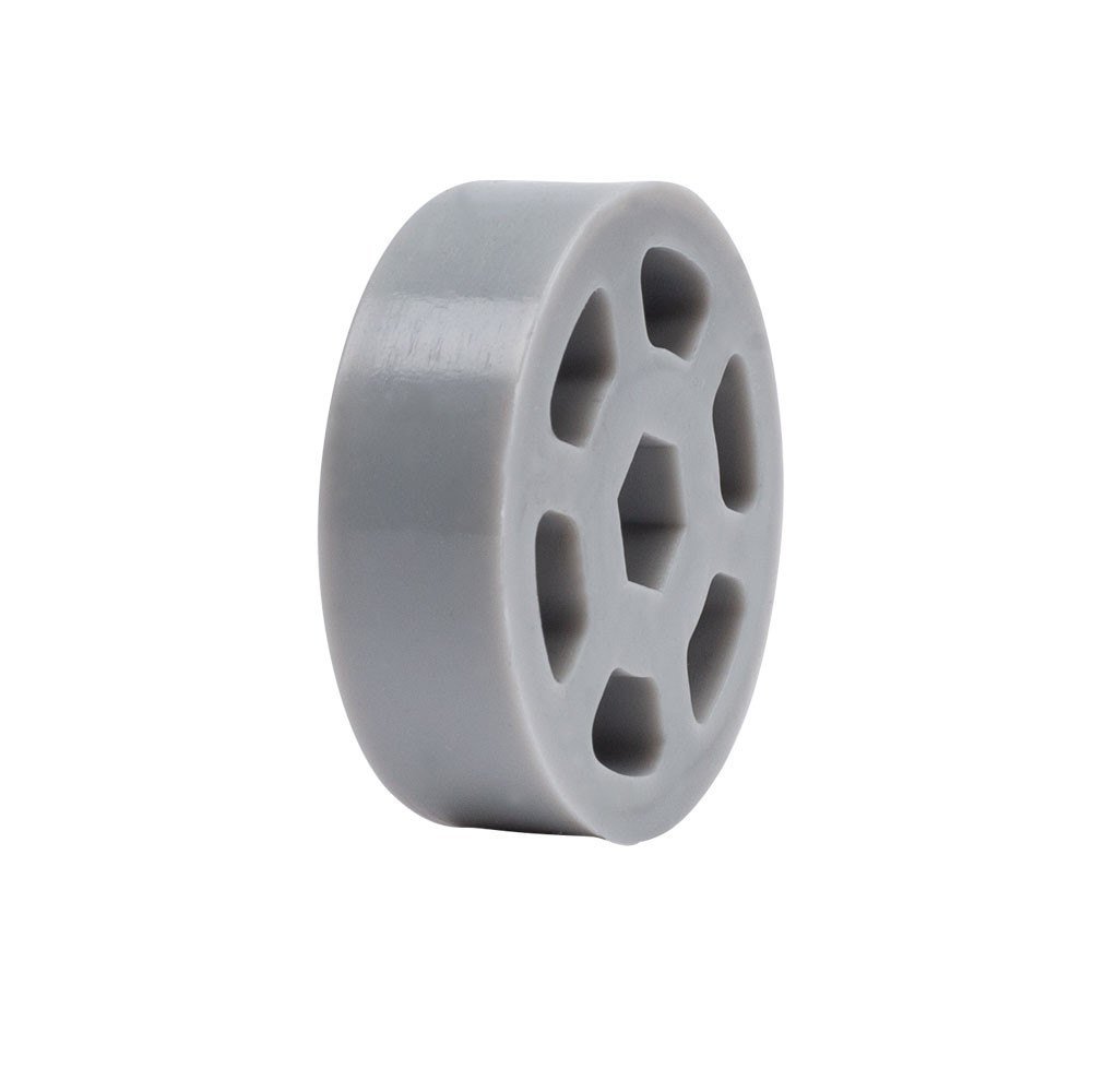 Straight Flex Wheel (1.625" OD x 1/2" WD, 1/2" Hex Bore, 30A) thumbnail