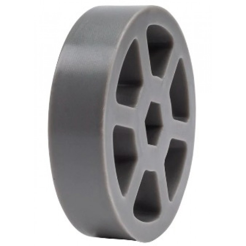 Straight Flex Wheel (2" OD x 1/2" WD, 1/2" Hex Bore, 40A) thumbnail