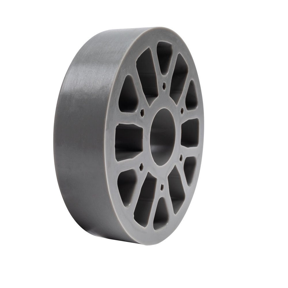 Straight Flex Wheel (4" OD x 1" WD, 1-1/8" ID, 40A) thumbnail