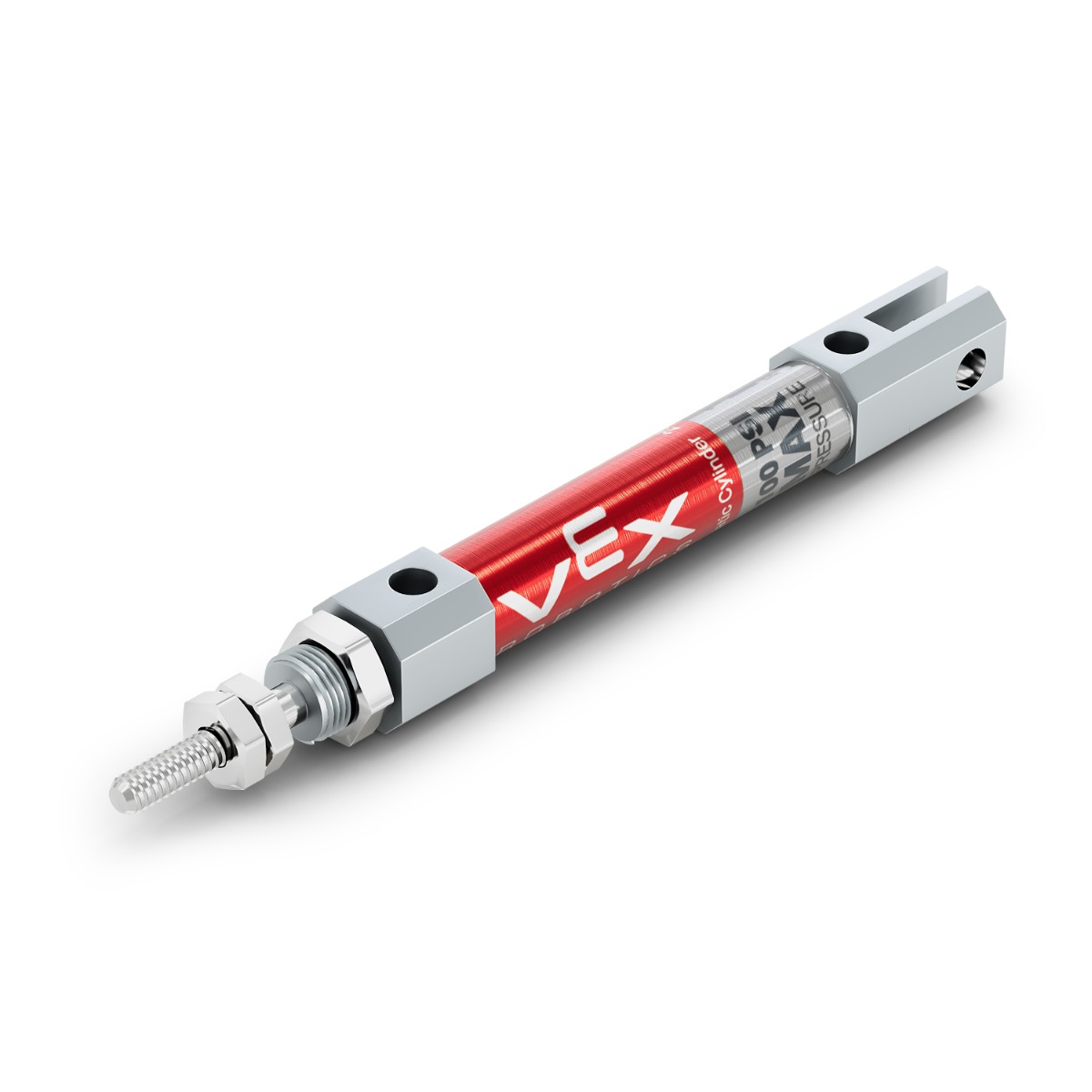 Dual Acting Cylinder, 10mm Bore, 25mm Stroke