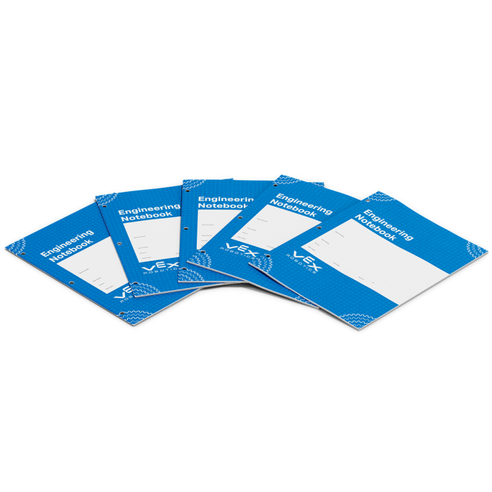 VEX IQ Engineering Notebook (5 Pack)