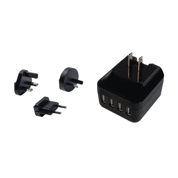 USB Charging Bundle (4-port, 48W, Global)