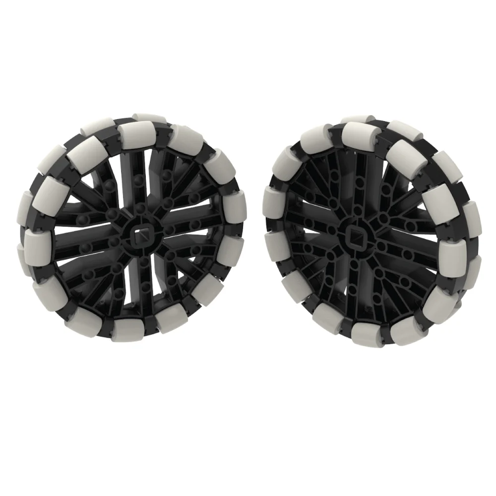 4" (320mm Travel) Omni-Directional Anti-Static Wheel (2-Pack)