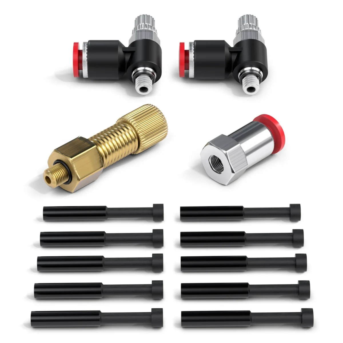 Assorted Pneumatic Fittings Box