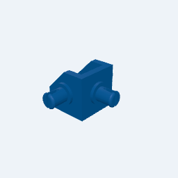 Triple 1x Wide, 1x1 Corner Connector thumbnail