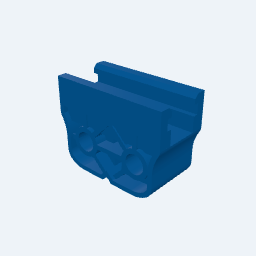 2x Pitch Linear Motion Bracket (Side Mount) thumbnail