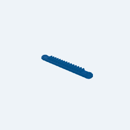 1x6 Linear Motion Rack Gear thumbnail