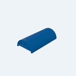 5x Pitch Diameter, 10x Pitch Long Half Round Panel thumbnail