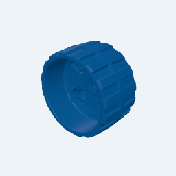 1.5x Wide, 2.5x Pitch Diameter Rover Wheel thumbnail