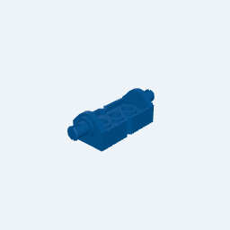 Double 1x Wide, 2x1 Corner Connector thumbnail